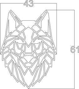 Декорация на стена Wolf