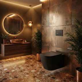 Тоалетна чиния Rea Julio Black Matt