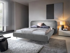 Облечено легло Prius-180 x 200-Сиво