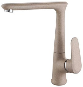 Смесител за кухня ICF 233014 SAND, Inter Ceramic, месингов, пясъчен, 27.6x22.7см