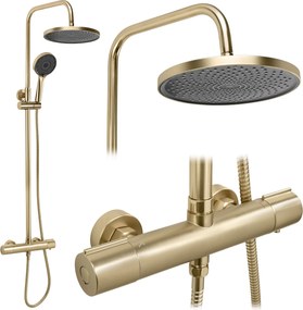Комплект за душ Rea Avanti Brush Gold
