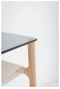 Сгъваема маса от масивна дъбова дървесина Fawn - Gazzda