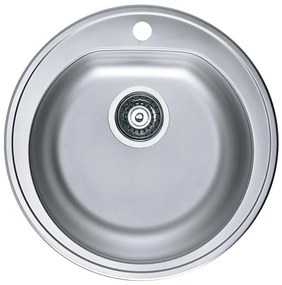 ALVEUS 1116756 - Мивка FORM 51 см, матова стомана, дълбочина 18,5 см