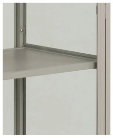 Сива витрина 77x186x35 cm Seaford – Actona