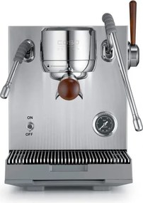 Еспресо машина Caso Design EspressoGourmet Advanced, 3000W, 19 bar, 2 л, ULKA, PID, Манометър, Полупрофесионална, Инокс