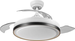 Osram - LED таванно осветително тяло с вентилатор CEILING FAN LED/66W/230V бяло + ДУ