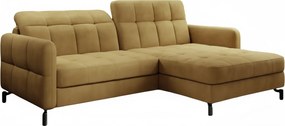 Ъглов диван Lorette-Moustardi-Right