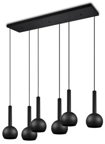 Черно висящо осветително тяло Ciliana – CINQUE