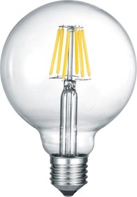 Топла бяла LED/с нажежаема жичка крушка E27, 7 W Globe – Trio