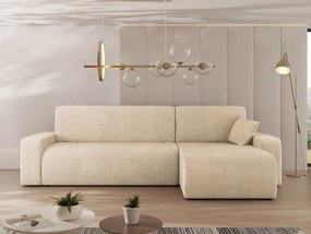 Ъглов диван Piano L-Бежов