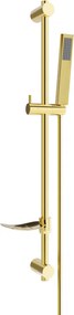 Mexen DF00 плъзгащ душ комплект, златен - 785004582-50