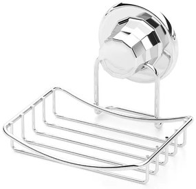 Поставка за сапун TEKNO TEL DM 265, 13х12х10 см, Вакуум, Хром