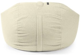 Кафяв пуф от букле Roll 105 – SLOWDOWN