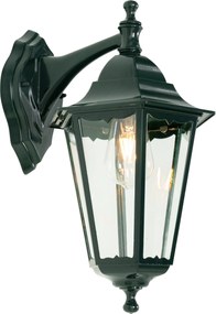 Класически външен стенен фенер тъмно зелен IP44 - Ню Орлиънс надолу