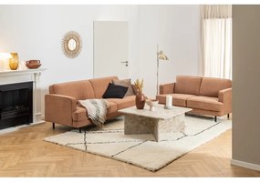 Бежова мраморна масичка за кафе 90x90 cm Vega – Actona