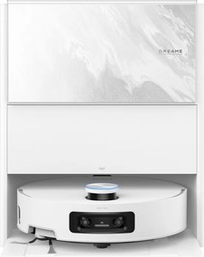 Прахосмукачка робот Dreame Aqua 10 Ultra Track RLR81CE-WH, 25000 Pa, 200 мин, 3.5/4 л, Сухо/мокро, AI камери, VersaLift DToF, Автоматично почистване на моп при 100°C, Бял
