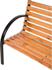 Дървена градинска пейка със стоманена конструкция Bellevue - Garden Pleasure