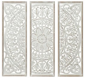 Декорация за стена DKD Home Decor Mandala Дървен MDF (120.5 x 2 x 121.5 cm)