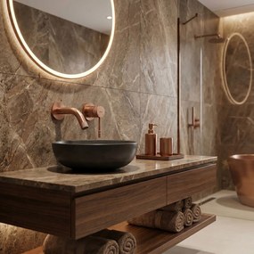 Смесител за вграждане REA Venti Brush Copper