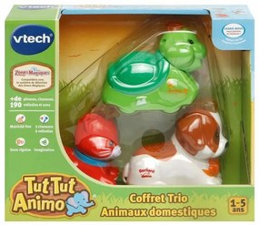 Интерактивен робот Vtech TUT TUT ANIMO  Domestique 2 Trio Set (FR)