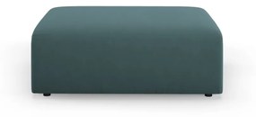 Кадифена табуретка в петролен цвят Santi – Interieurs 86