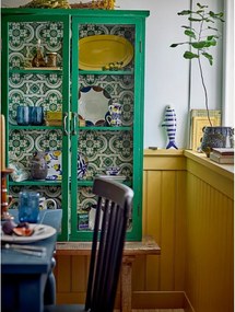 Зелена висяща витрина от масивна ела 81x122x22 cm Hazem – Bloomingville