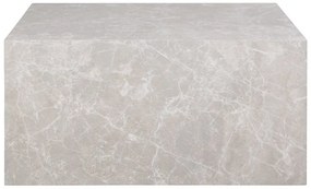 Бежова масичка за кафе от декор от мрамор 60x80 cm Prague – House Nordic