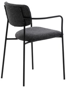 Тъмносив трапезен стол Zama – Unique Furniture