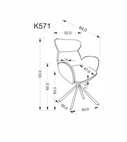Стол Marine-Кафе Open (2) парчета