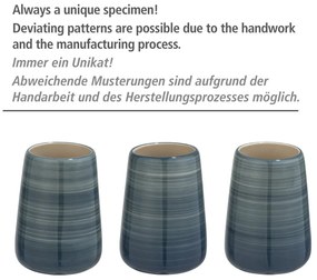 Петролно синя четка за тоалетна Pottery - Wenko