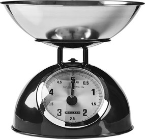 Melissa - Ретро кухненска везна с купа черна