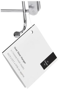 Метален стелаж за врата в сребристо 11 cm Chrome – Premier Housewares