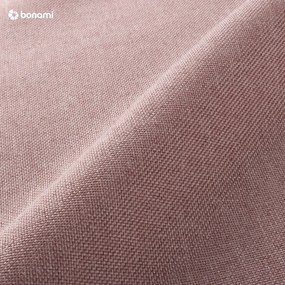 Розово единично легло 120x200 cm тапицирано без ламелно дъно Lena – Meise Möbel