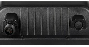 LED стенно външно осветително тяло с таймер и соларен панел (височина 19 cm) Acora – Trio