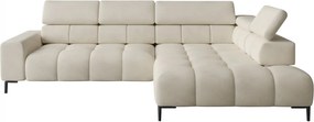 Ъглов диван Pallase-Right-Cream