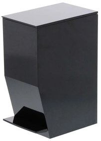 Черно пластмасово кошче за боклук с педал 3,9 l Tower – YAMAZAKI