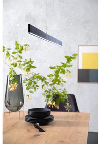 Черно LED затъмняващо се висящо осветително тяло Straight – Fischer &amp; Honsel