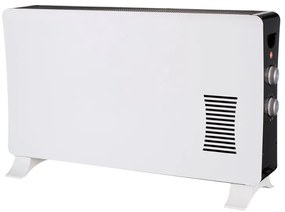 Вентилаторен конвектор ZEPHYR ZP 1974 FT, 2000W, Турбо вентилатор, Термостат, Бял