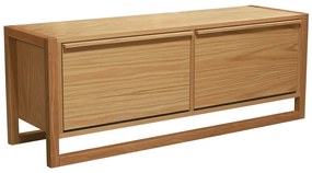 Накланяща се стойка за обувки от декор от дъб за сядане естествена NewEst – Woodman