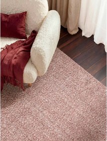 Сиво-розов ръчно изработен килим от букле 120x170 cm Notting Hill Portobello – Ted Baker
