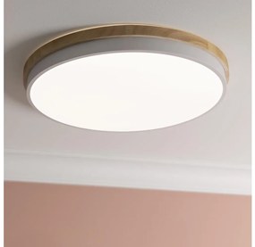 Brilliant - LED Димируем плафон BAARLO LED/36W/230V Ø 50 см бял + д.у.