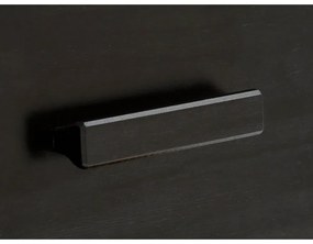 Чекмеджета от черен бор с ратанови вратички , ширина 90 см Jolene - Støraa