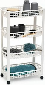 Кухненска количка 5five, 4 нива - Черен