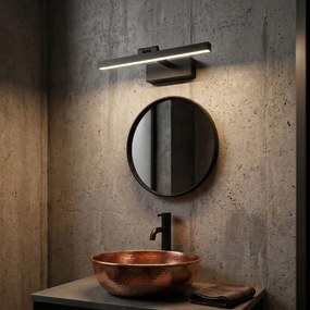 LED аплик за баня  APP1866-1W 40 cm Black