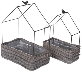 Саксия за цветя в комплект 2 бр. – Dakls