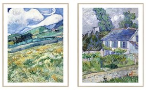 Реплики картини в комплект 2 бр. 30x40 cm Van Gogh – knor