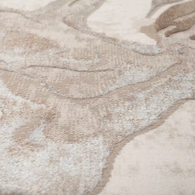 Бежова пътека 80x300 cm Marbled – Flair Rugs