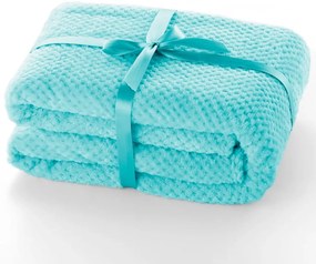 Тюркоазена покривка за легло от микрофибър , 200 x 150 cm Henry - DecoKing