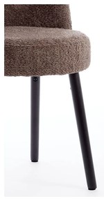 Кафяв трапезен стол Eckley – Light &amp; Living