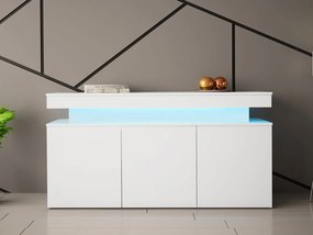 Бюфет Glossa 160 със LED-Leuko